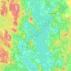 Onkivesi topographic map, elevation, terrain