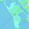 Baleshare topographic map, elevation, terrain