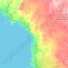 Ii topographic map, elevation, terrain