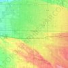 Meridian topographic map, elevation, terrain