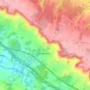 Hollingbourne topographic map, elevation, terrain