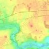 Courteilles topographic map, elevation, terrain