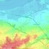 Shorne topographic map, elevation, terrain