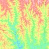 Ibirubá topographic map, elevation, terrain