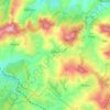 Dârjiu topographic map, elevation, terrain