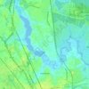 Hanahan topographic map, elevation, terrain