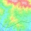 Ítrabo topographic map, elevation, terrain