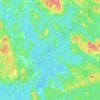 Rikkavesi topographic map, elevation, terrain
