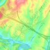 East Lexington topographic map, elevation, terrain