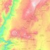 Hadiya topographic map, elevation, terrain