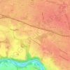 Kellystown topographic map, elevation, terrain