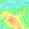 Fontenai-sur-Orne topographic map, elevation, terrain