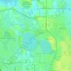 Third Lake topographic map, elevation, terrain