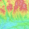 Rulles topographic map, elevation, terrain