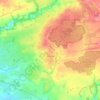 Hethersgill topographic map, elevation, terrain