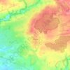 Hethersgill topographic map, elevation, terrain