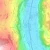 Toffen topographic map, elevation, terrain