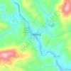 Lansing topographic map, elevation, terrain