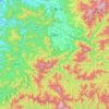 大野市 topographic map, elevation, terrain