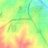 Johnson City topographic map, elevation, terrain