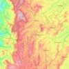 Muramvya topographic map, elevation, terrain