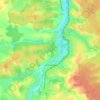 Le Chautay topographic map, elevation, terrain