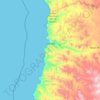 Chañaral topographic map, elevation, terrain