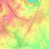 Ruckersville topographic map, elevation, terrain