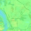 City of North Tonawanda topographic map, elevation, terrain