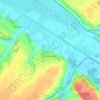 Saigneville topographic map, elevation, terrain