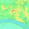Newburgh topographic map, elevation, terrain
