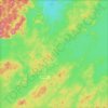 Tikal National Park topographic map, elevation, terrain