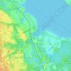 Green Cove Springs topographic map, elevation, terrain