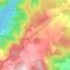 Promised Land topographic map, elevation, terrain