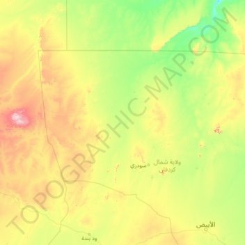 Sowdari topographic map, elevation, terrain