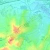 Bishop's Hull topographic map, elevation, terrain