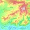 Oberthal topographic map, elevation, terrain