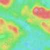 Bridle Lake topographic map, elevation, terrain