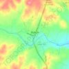 Blanco topographic map, elevation, terrain