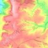 Hawling topographic map, elevation, terrain