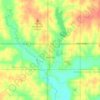 Horton topographic map, elevation, terrain