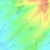 Langton topographic map, elevation, terrain