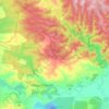 Yallourn North topographic map, elevation, terrain