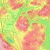 Cockeysville topographic map, elevation, terrain