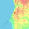 Fairhope topographic map, elevation, terrain