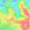 Woollahra topographic map, elevation, terrain