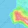 Palos Verdes Estates topographic map, elevation, terrain