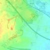 Courtown Little topographic map, elevation, terrain