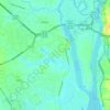 Belville topographic map, elevation, terrain