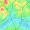 Lansdowne topographic map, elevation, terrain